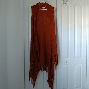 🔥🔥Umgee crochet Boho sweater vest M/L